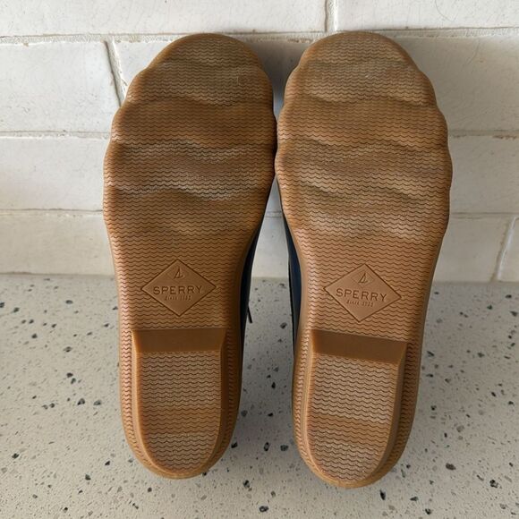 Sperry Women's Size 10 Blue Rubber Duck Boots Waterproof Rain & Snow Bootie NWOB - Picture 8 of 8